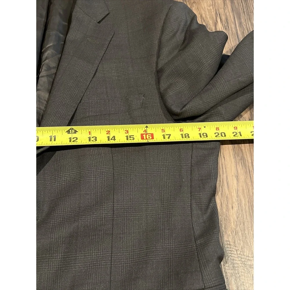 ermenegildo zegna Traveller blazer Brown Australian Wool Size 40R Made In Italy